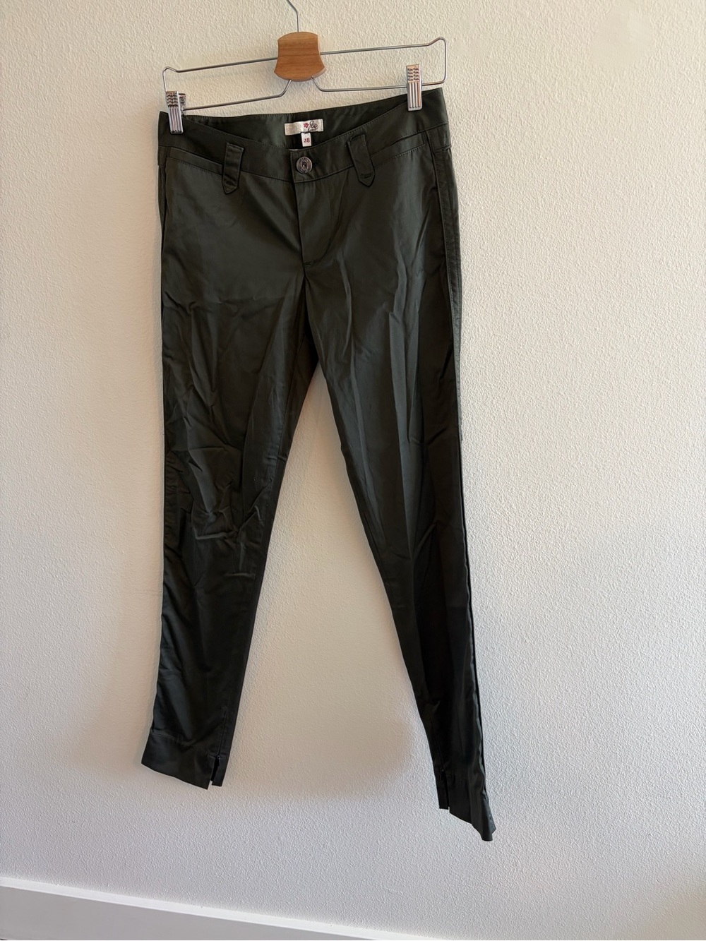 Joie Olive Green Casual Trousers